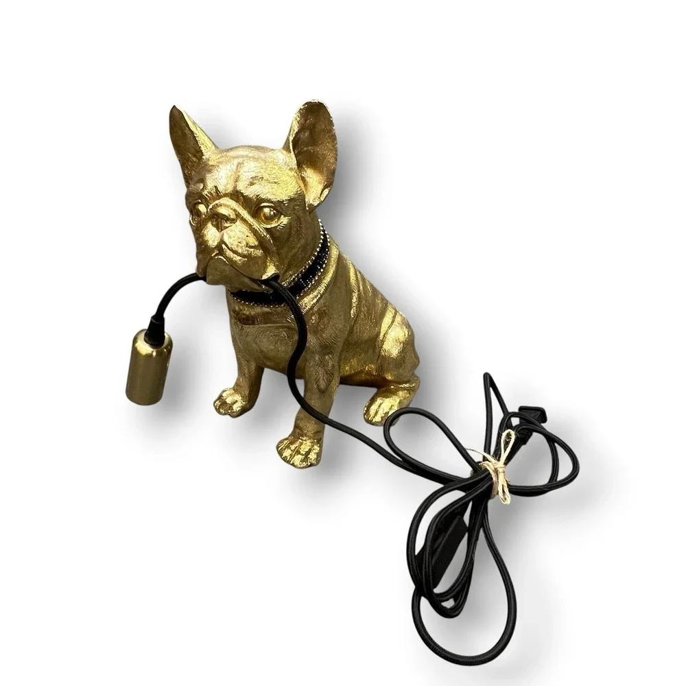 New Frenchie French Bull Dog Table Lamp Decor